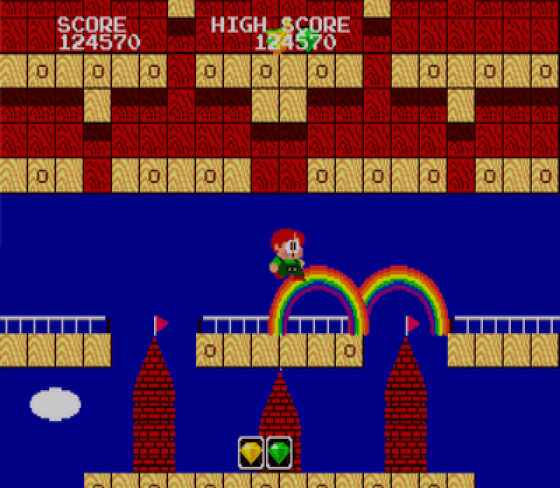 Rainbow Islands Extra Screenshot 12 (Sega Mega Drive (JP Version))