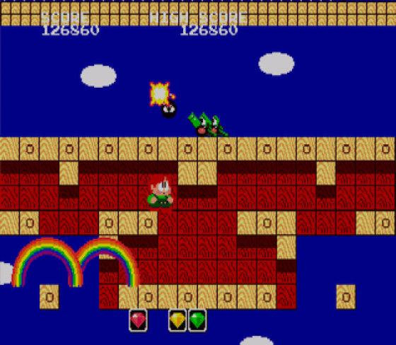 Rainbow Islands Extra Screenshot 14 (Sega Mega Drive (JP Version))