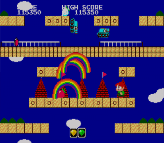 Rainbow Islands Extra Screenshot 18 (Sega Mega Drive (JP Version))