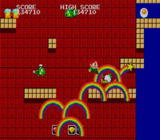 Rainbow Islands Extra Screenshot 39 (Sega Mega Drive (JP Version))