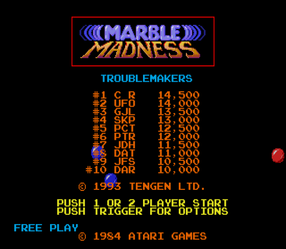 Marble Madness