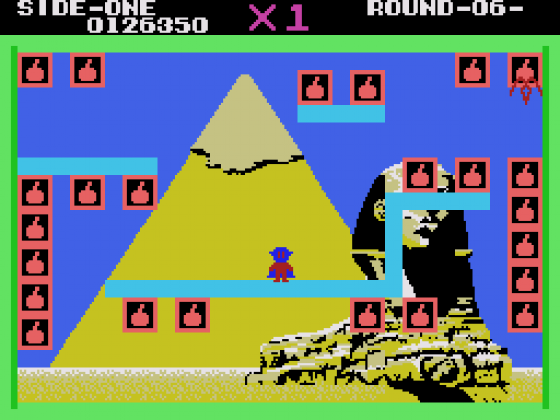 Bomb Jack Screenshot 9 (SC-3000/SG-1000/Sega Mark III)