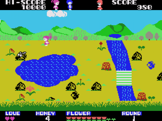 Girl's Garden Screenshot 6 (SC-3000/SG-1000)