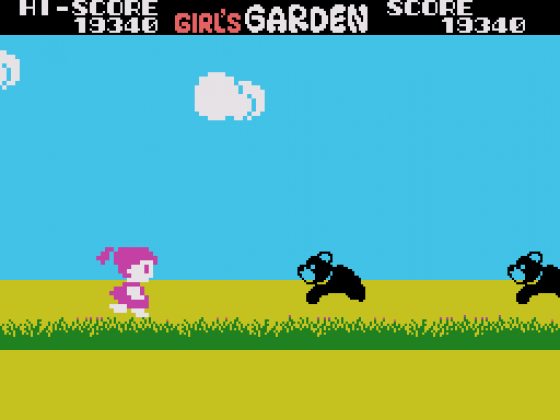 Girl's Garden Screenshot 14 (SC-3000/SG-1000)