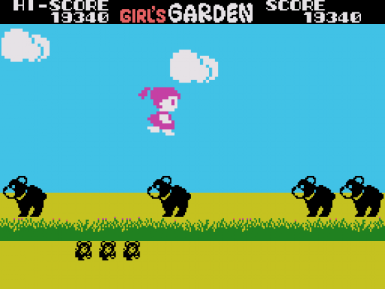 Girl's Garden Screenshot 16 (SC-3000/SG-1000)