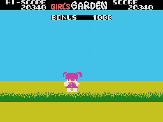 Girl's Garden Screenshot 17 (SC-3000/SG-1000)