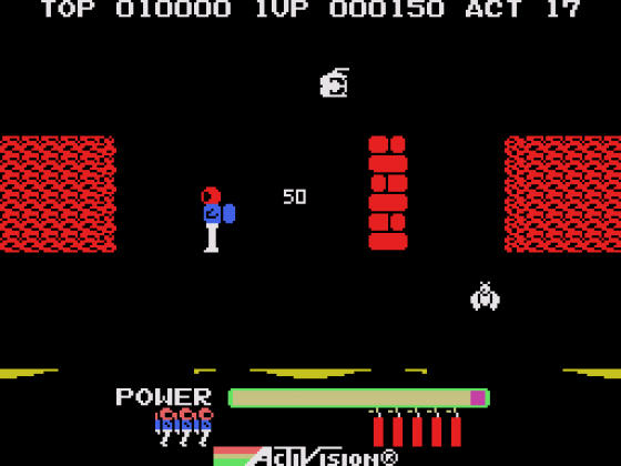 H.E.R.O. Screenshot 5 (SC-3000/SG-1000/Sega Mark III)