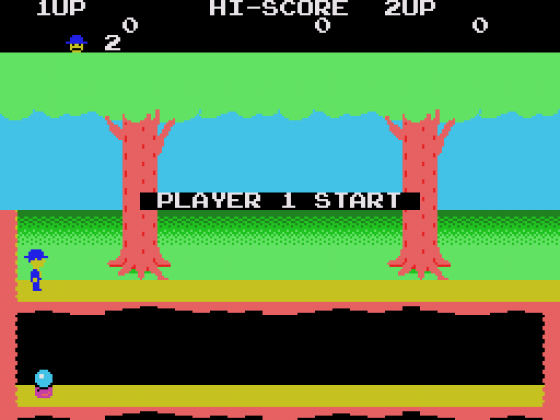 Pitfall II: The Lost Caverns Screenshot 6 (SC-3000/SG-1000)