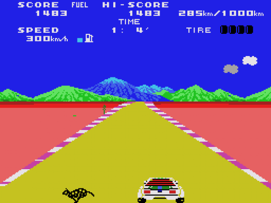 Safari Race Screenshot 5 (SC-3000/SG-1000)