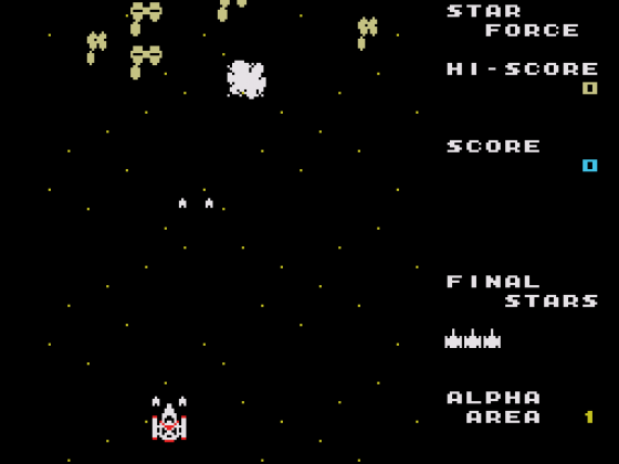 Star Force Screenshot 6 (SC-3000/SG-1000)