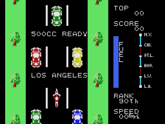 Zippy Race Screenshot 5 (SC-3000/SG-1000)