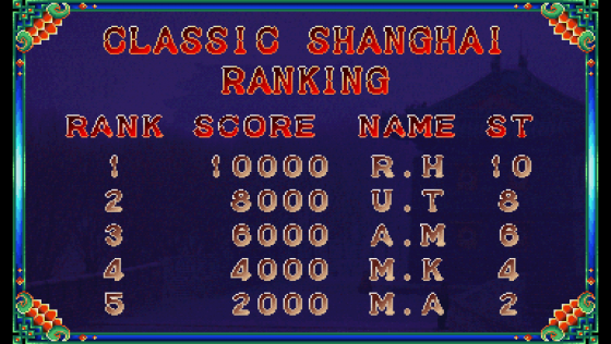 Shanghai: Triple-Threat Screenshot 7 (Sharp X68000)