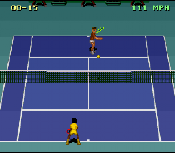 Jimmy Connors Pro Tennis Tour Screenshot 5 (Super Nintendo (EU Version))