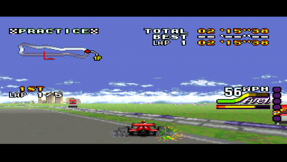 Michael Andretti's Indy Car Challenge Screenshot 5 (Super Nintendo (US Version))