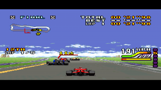 Michael Andretti's Indy Car Challenge Screenshot 13 (Super Nintendo (US Version))