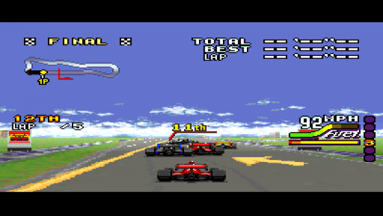 Michael Andretti's Indy Car Challenge Screenshot 14 (Super Nintendo (US Version))