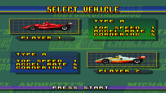 Michael Andretti's Indy Car Challenge Screenshot 17 (Super Nintendo (US Version))