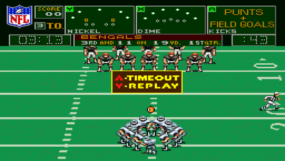 Capcom's MVP Football Screenshot 10 (Super Nintendo (US Version))