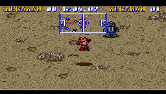 Mega Man Soccer Screenshot 6 (Super Nintendo (US Version))