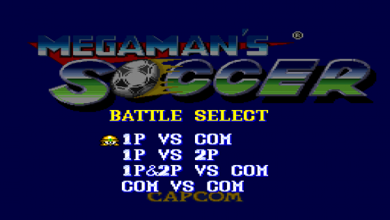 Mega Man Soccer Screenshot 11 (Super Nintendo (US Version))