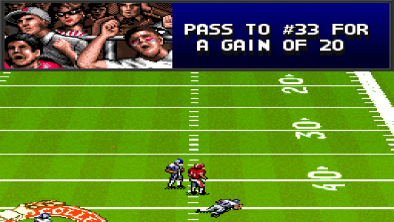 Bill Walsh College Football Screenshot 9 (Super Nintendo (US Version))