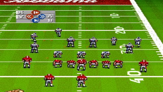 Bill Walsh College Football Screenshot 15 (Super Nintendo (US Version))