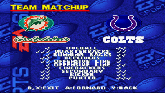 Madden NFL 98 Screenshot 11 (Super Nintendo (US Version))