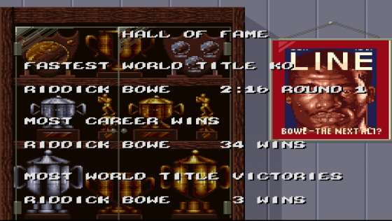 Riddick Bowe Boxing Screenshot 6 (Super Nintendo (US Version))