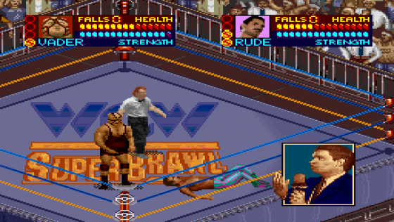 WCW SuperBrawl Wrestling Screenshot 9 (Super Nintendo (US Version))