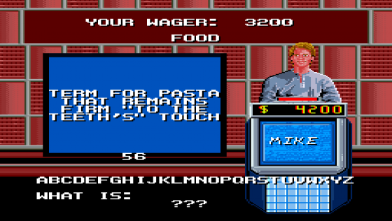 Jeopardy! Screenshot 18 (Super Nintendo (US Version))