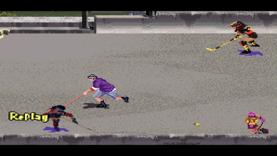 Street Hockey '95 Screenshot 8 (Super Nintendo (US Version))