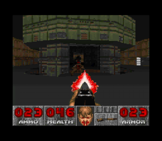 Doom Screenshot 22 (Super Nintendo (EU Version))