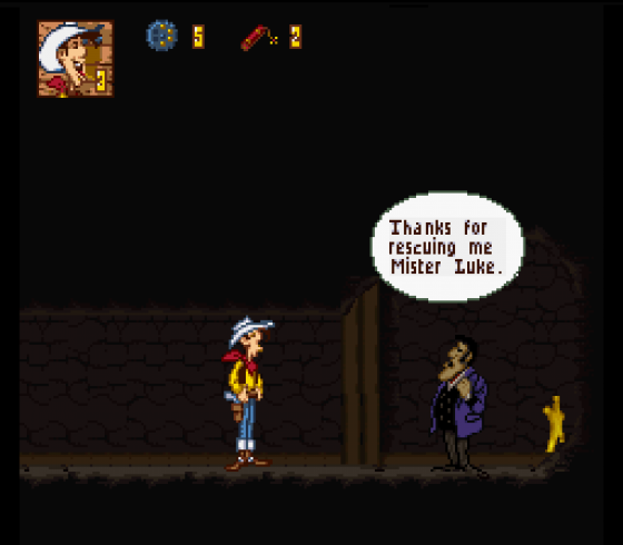 Lucky Luke Screenshot 9 (Super Nintendo (EU Version))