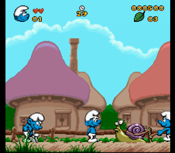 The Smurfs Screenshot 5 (Super Nintendo (EU Version))