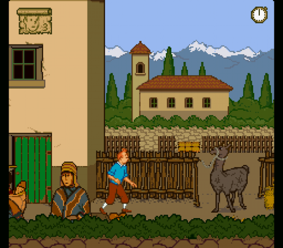 Tintin: Prisoners Of The Sun Screenshot 13 (Super Nintendo (EU Version))