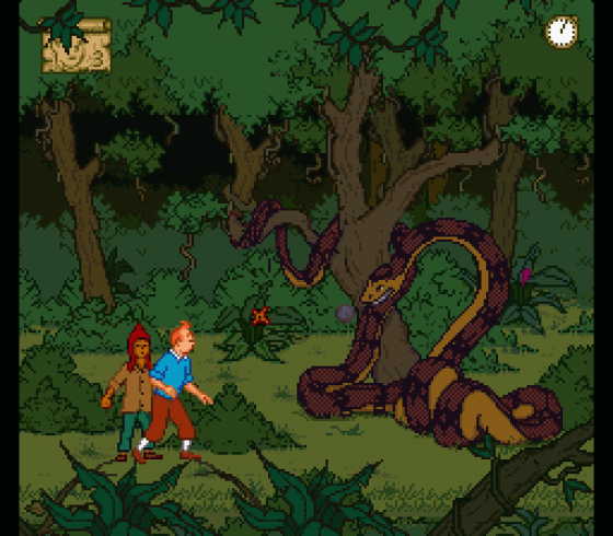 Tintin: Prisoners Of The Sun Screenshot 19 (Super Nintendo (EU Version))