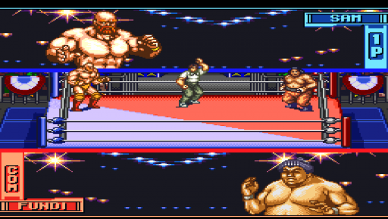 HammerLock Wrestling Screenshot 5 (Super Nintendo (US Version))