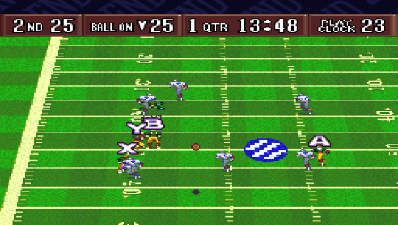 Sterling Sharpe: End 2 End Screenshot 5 (Super Nintendo (US Version))