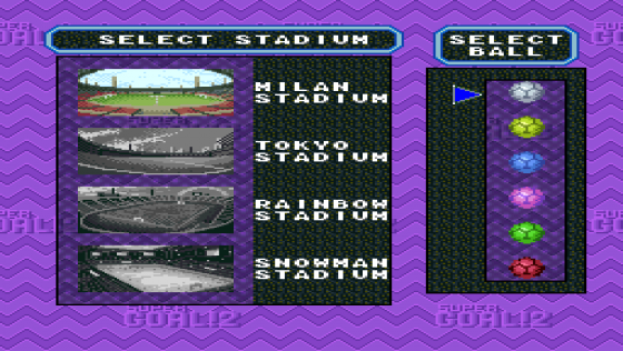 Super Goal 2 Screenshot 8 (Super Nintendo (US Version))