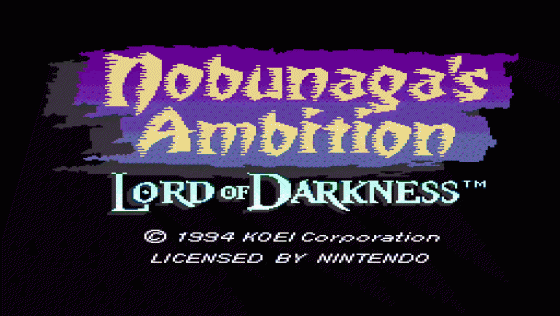 Nobunaga's Ambition: Lord Of Darkness