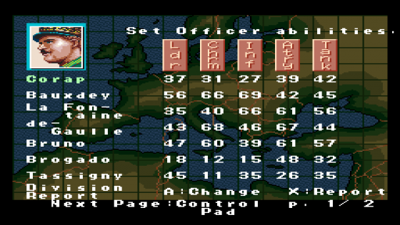 Operation Europe: Path To Victory Screenshot 6 (Super Nintendo (US Version))