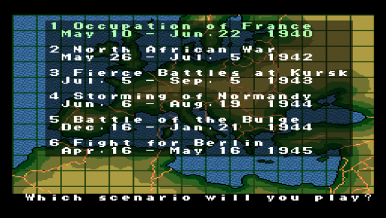 Operation Europe: Path To Victory Screenshot 9 (Super Nintendo (US Version))