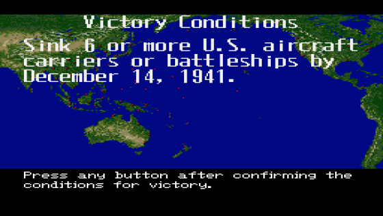 P.T.O. Pacific Theater Of Operations II Screenshot 8 (Super Nintendo (US Version))