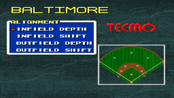 Tecmo Super Baseball Screenshot 9 (Super Nintendo (US Version))