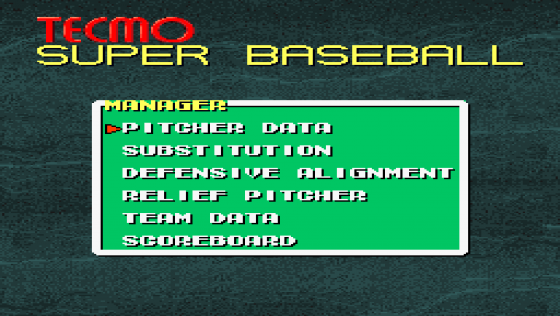 Tecmo Super Baseball Screenshot 10 (Super Nintendo (US Version))