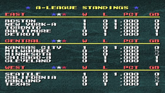 Tecmo Super Baseball Screenshot 14 (Super Nintendo (US Version))