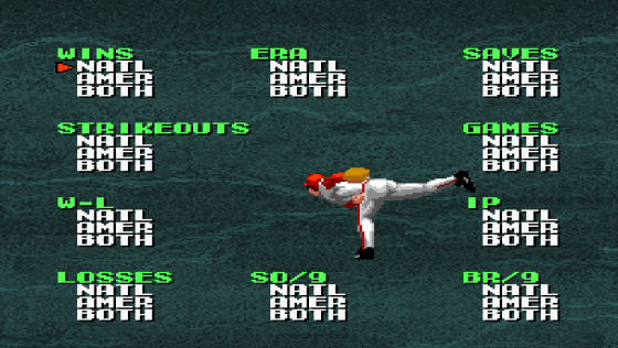 Tecmo Super Baseball Screenshot 17 (Super Nintendo (US Version))