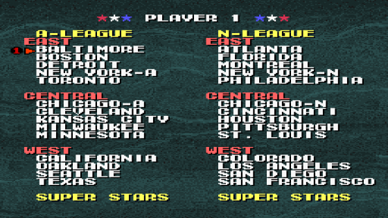 Tecmo Super Baseball Screenshot 21 (Super Nintendo (US Version))