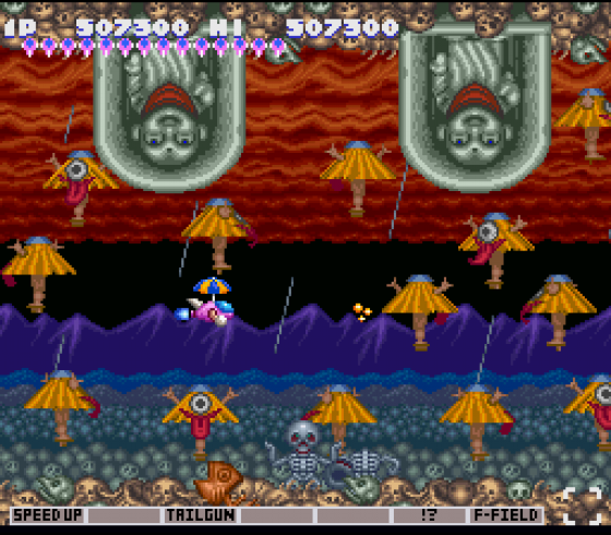 Parodius Screenshot 6 (Super Nintendo (EU Version))