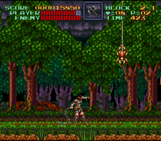 Super Castlevania IV Screenshot 5 (Super Nintendo (EU Version))